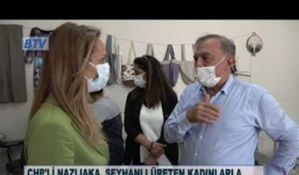 Aylin Nazlıaka Seyhanlı üreten kadınlarla