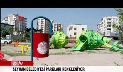 Parklarda bakım çalışması