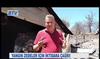 Yangınlar için iktidara çağrı!