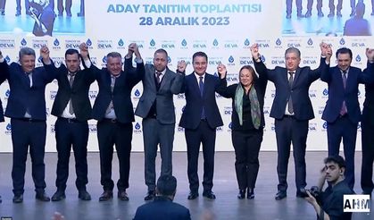 DEVA Partisi Adana'da 5 Başkan Adayını Açıkladı