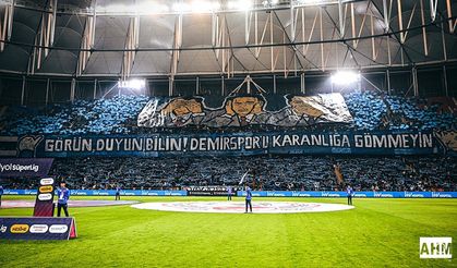 Adana Demirspor Taraftarından "Kalın" Mesaj!