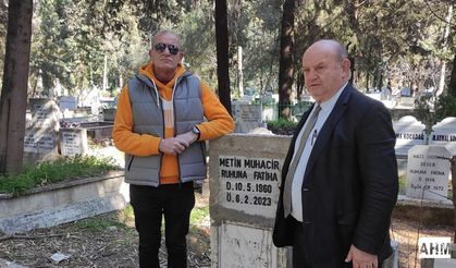 Metin Muhacir Kabri Başında Anıldı