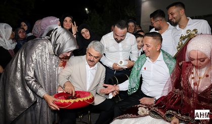 Mustafa Akpınar ile Melisa Çakmak'ın Düğünü Başkan'dan!
