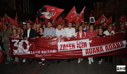 30 Ağustos Coşkusu Adana’yı Sardı