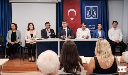 Anıl Tanburoğlu’ndan TMMOB Ziyareti: Oda Başkanları ve Üyeleriyle Buluşma