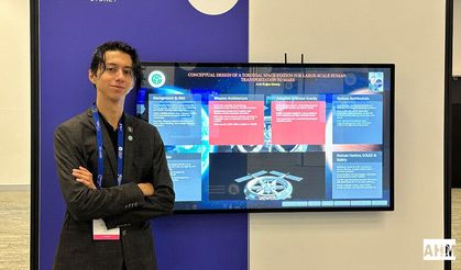 ÇÜ Öğrencisi Arda Kağan Menteş, Uluslararası Astronotik Kongresi’nde!