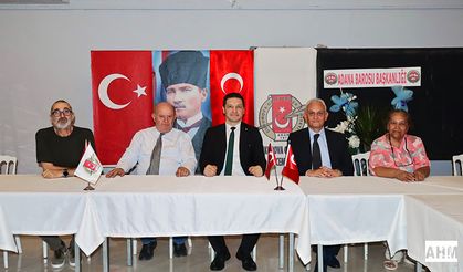 Volkan Böke, Çukurova Gazeteciler Cemiyeti’ni Ziyaret Etti