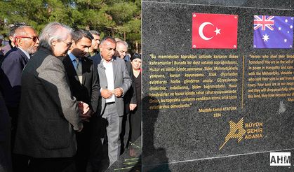 Pozantı’da ANZAK Rölyefi Açılışı