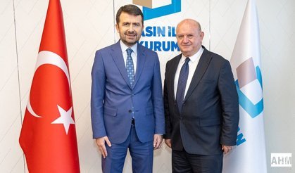 ÇGC Basın İlan Kurumunu Ziyaret Etti