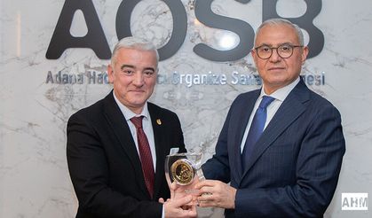 ÇGC Yönetim Kurulu AOSB’yi Ziyaret Etti