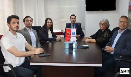 İMO Adana Şube Başkanı Hıdır Çak'a Ziyaret