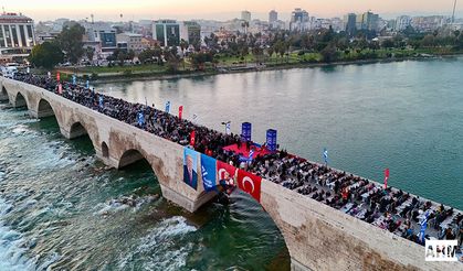 Tarihi Taşköprü'de 5 Bin Kişiye İftar