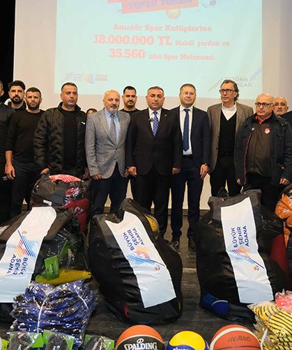 Adana Büyükşehir Belediyesi’nden Amatör Spor Kulüplerine Destek