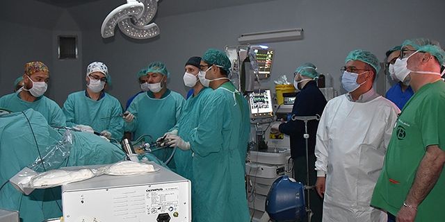 Balcalı'da Endoürolojik Cerrahi Eğitimi