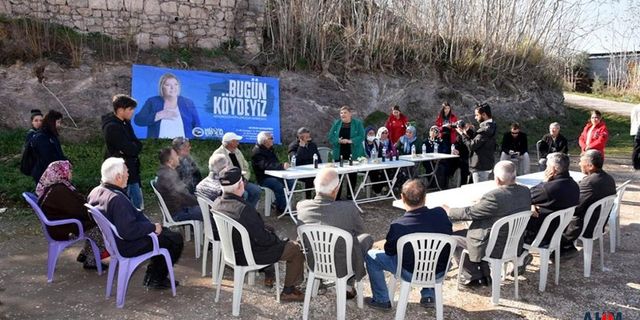 Başkan Hülya Erdem, "O Köy Bizim Köyümüzdür"