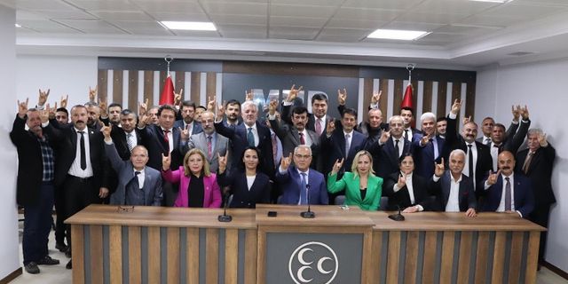 MHP Adana Milletvekili A. Adayları İl Binasında Buluştu
