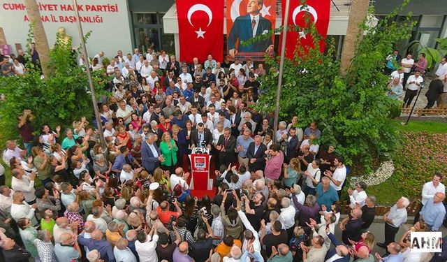 CHP'li Adana İl Eski Başkanlarından Flaş Açıklama