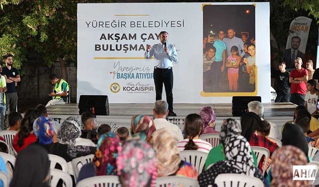 Başkan Kocaispir Solaklı Halkıyla "Akşam Çayı"nda Buluştu