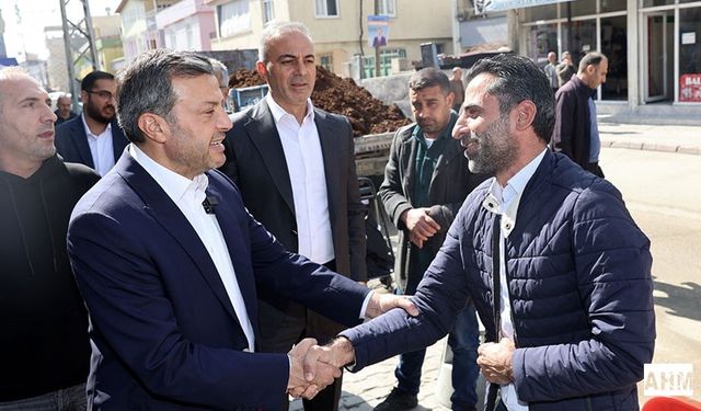 AK Partili Mehmet Tunç'tan Seçim Çalışmalarına Etkin Katılım