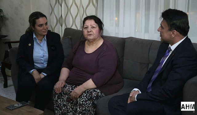 İYİ Partili Ayyüce Türkeş, Şehit Ailesini Ziyaret Etti