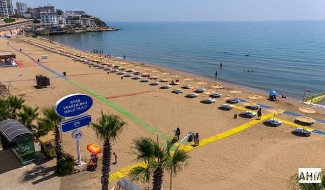 Mersin'de Plajlar Yaz Sezonuna Hazır