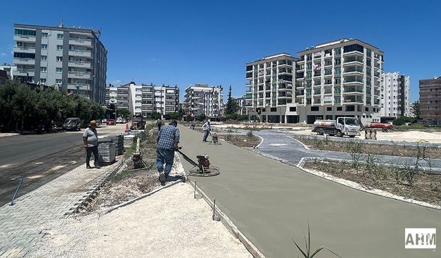 Aydar, Ceyhan'a 9 bin Metrekare Modern Bir Park Kazandırıyor