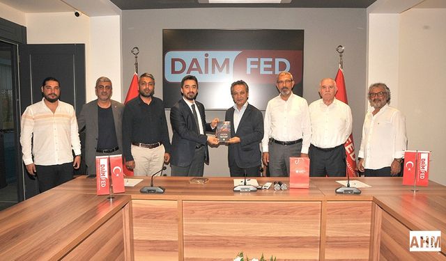 DAİMFED Başkanı Karslıoğlu'ndan İletişim Başkanlığına Ziyaret