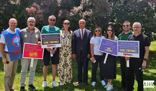 Eğitim-İş’ten, Öğretmenlik Meslek Kanunu’na tepki!