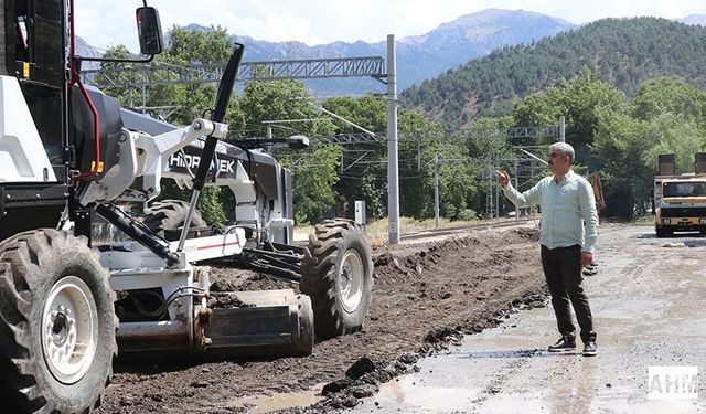 Pozantı Kapalı Semt Pazarı İçin İlk Kazma Vuruldu