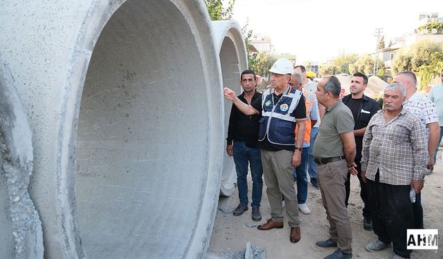 Büyükşehir’den Yüreğir’e Dev Altyapı Yatırımı