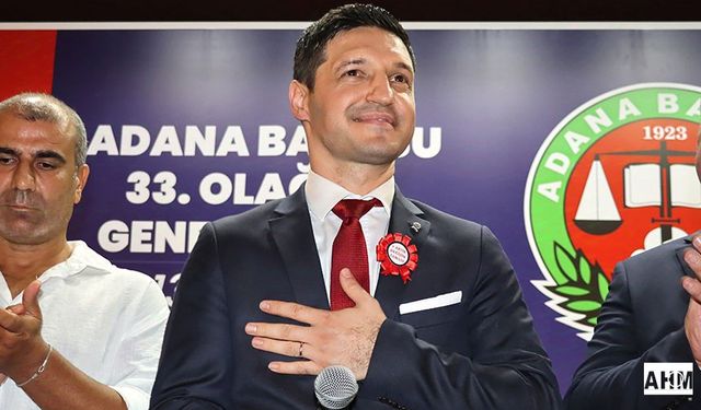 Adana Barosunda Yeni Başkan Volkan Böke Oldu