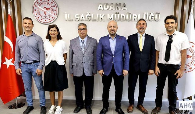 Adana Tabip Odası Yönetiminden Uzm. Dr. Halil Nacar’a Ziyaret