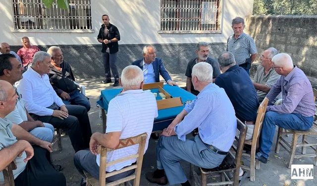 Zeydan Karalar ve Orhan Sümer Ceyhan'da