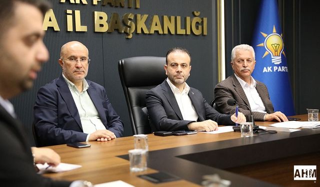 AK Parti Adana İl Teşkilatından "Engel Tanımadan Çalışma" Vurgusu