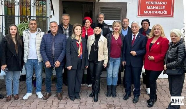 CHP Seyhan İlçe Başkanı Atikaslan Muhtarlarla Buluştu