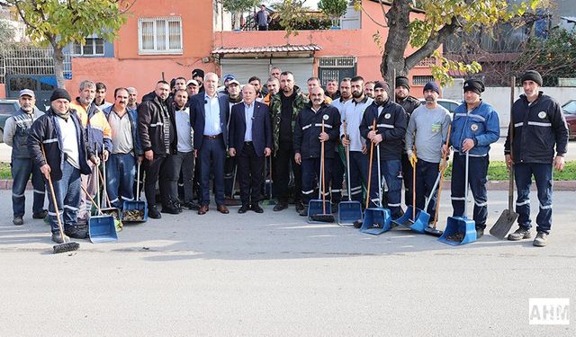 Yüreğir'i "Büyükşehir-Yüreğir" İşbirliğiyle Temizleyebiliyorlar!