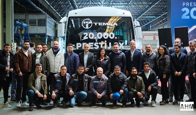 TEMSA Rekora İmza Attı: 20 Bininci Otobüs Üretildi