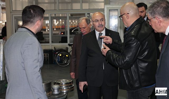 Vali Köşger'den Sanayi Tesislerine Ziyaret