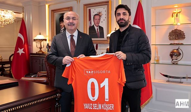 Adanaspor Yönetimi, Vali Köşger'i Ziyaret Etti!