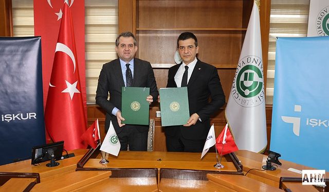 ÇÜ İle İŞKUR Arasında “İŞKUR Gençlik Programı” Protokolü İmzalandı