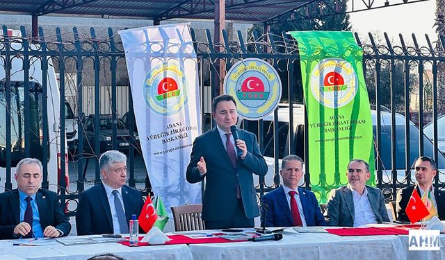 DEVA Partisi Heyeti Yüreğir Ziraat Odası’nı Ziyaret Etti