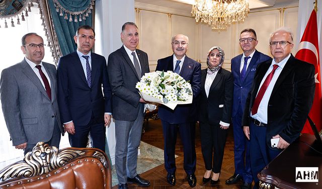 Vali Köşger'e "14 Mart Tıp Bayramı" Ziyareti