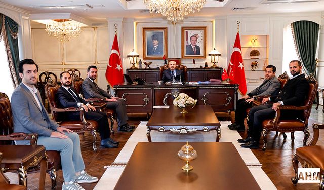 Mustafa Furkan Ürün, Vali Köşger’i Ziyaret Etti