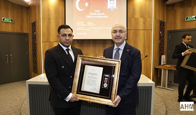 “Devlet Övünç Madalyası Tevcih Töreni” Yapıldı
