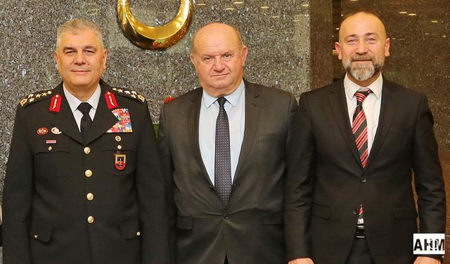 ÇGC'den Jandarma Genel Komutanı Çardakçı'ya Ziyaret