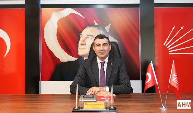 CHP İl Başkanı Anıl Tanburoğlu'ndan "23 Nisan" Mesajı