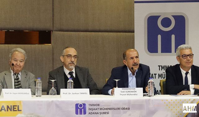 İMO Adana Şubesi “Adana Ulaşımının Geleceği” Paneli Düzenledi