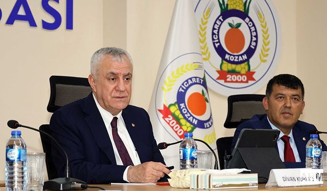 Adana'nın Oda ve Borsaları Kozan'da Buluştu