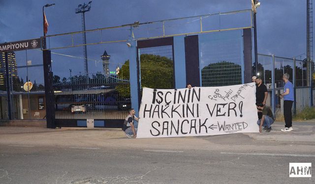Adana Demirspor Tesislerinde Protesto: Kulüp Çalışanları Maaşlarını İstiyor