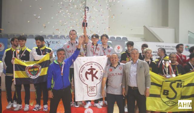 ÇİLTAR Masa Tenisi SK 5.Kez Süper Lig Şampiyonu